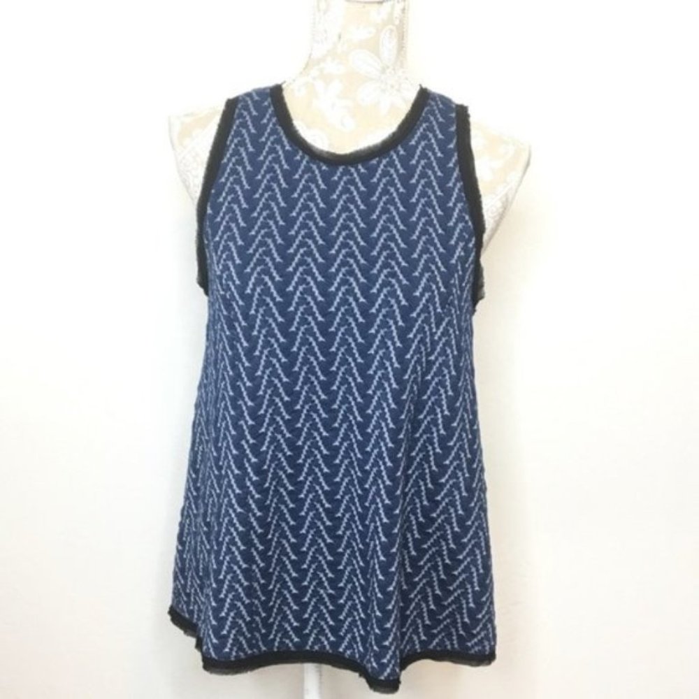 Anthropologie Postmark Sleeveless Swing Top M 380
